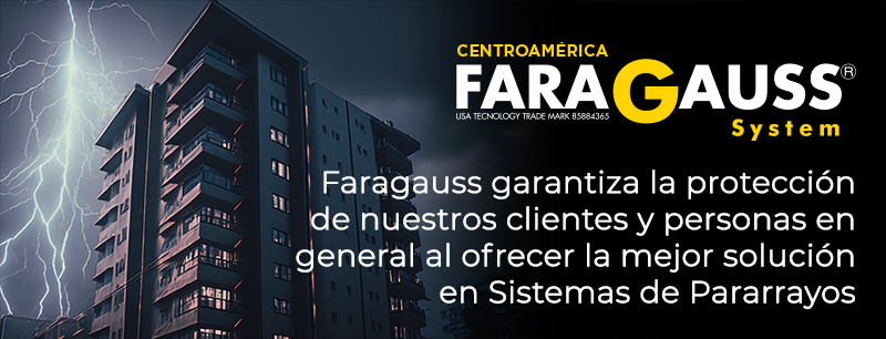 Pararrayos en Costa Rica y Centroamerica. Sistema Faragauss - Proteja su inversión.